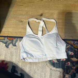 Under Armour White Sports Bra